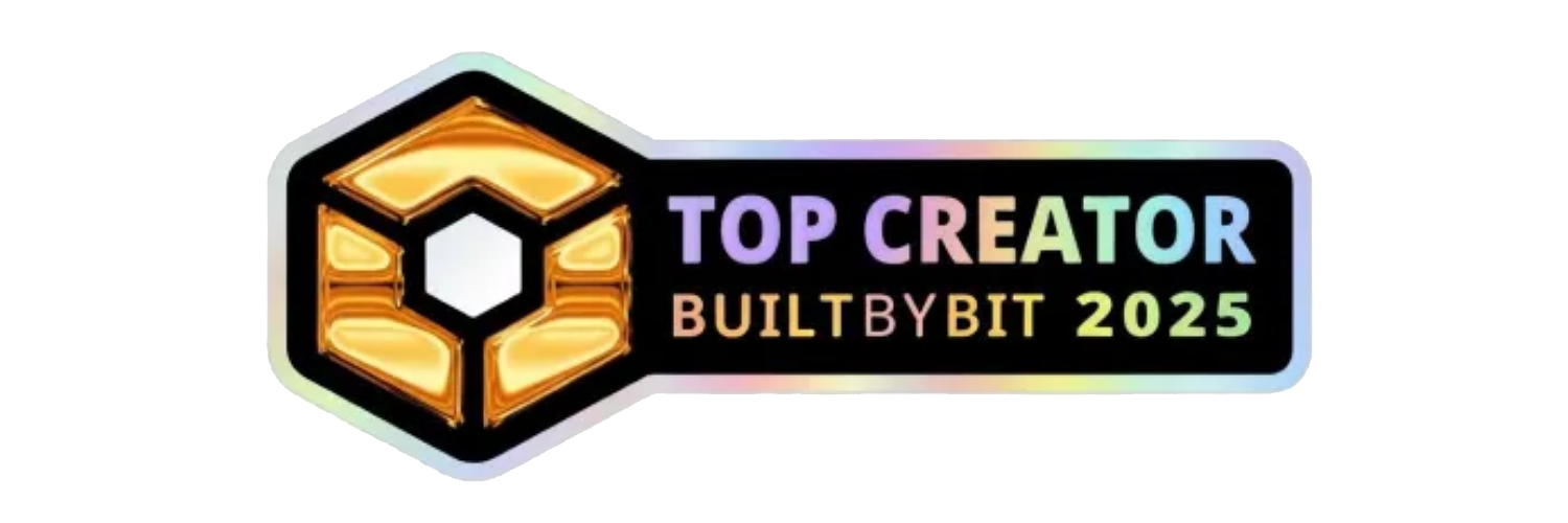 Top BuiltByBit Creator 2025 badge