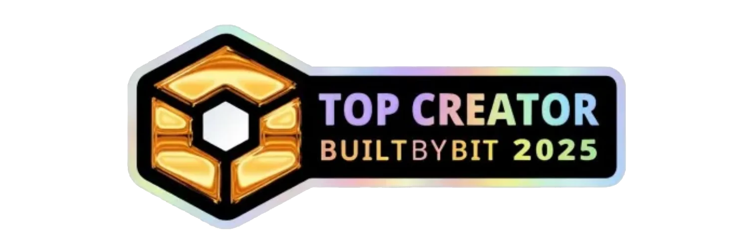 Top BuiltByBit Creator 2025 badge