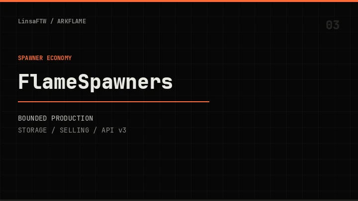 FlameSpawners case study visual